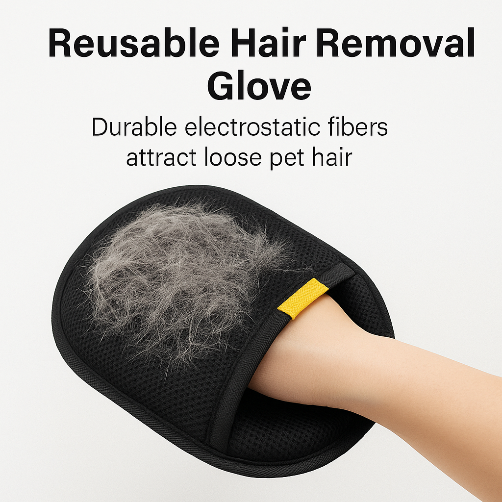 PetykBrush™ – Reusable Pet Hair Removal Glove